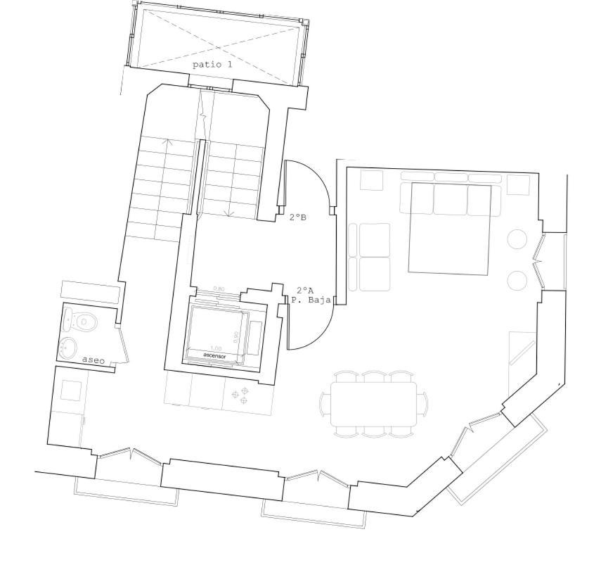 Hostly Acetres 2A-Penthouse In City Center-Fibre-Parking Opt Sevilha Exterior foto